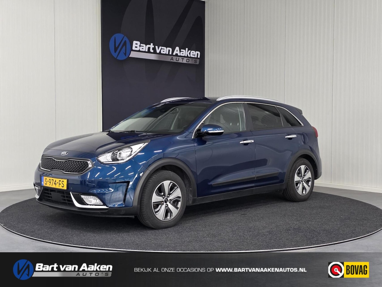 Kia Niro - 1.6 GDi Hybrid DynamicLine Trekhaak Navigatie Carplay Camera - AutoWereld.nl