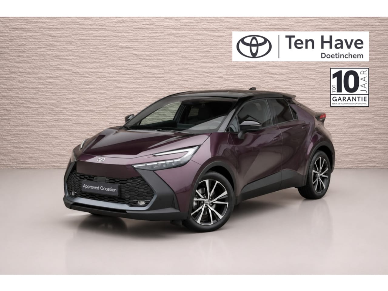 Toyota C-HR - 1.8 Hybrid 140 First Edition Automaat | Adaptive High Beam System (AHS) | Parkeer- & manoe - AutoWereld.nl