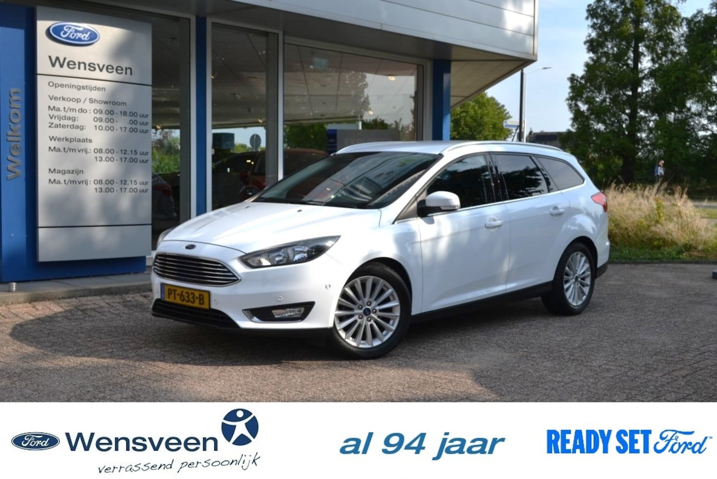 Ford Focus Wagon - 1.0T 125pk ECOBOOST Titanium | dealer onderhouden - AutoWereld.nl