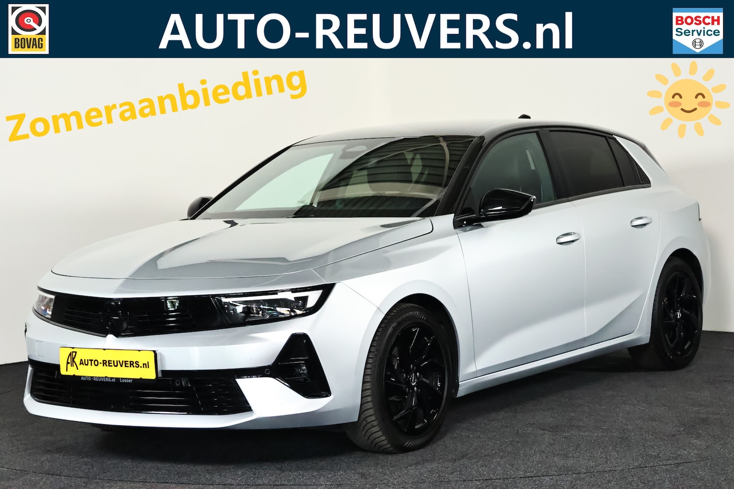 Opel Astra - 1.2 Turbo GS / LED / ACC / CarPlay / Navi / Camera - AutoWereld.nl