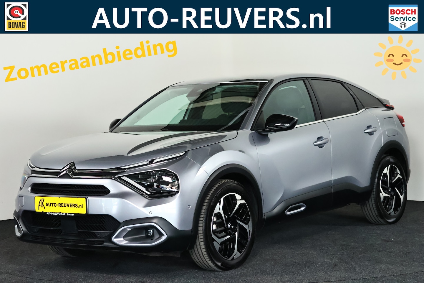 Citroën C4 - 1.2 Puretech Shine Navigatie / Leder / HUD / LED / Carplay / Adaptive Cruise - AutoWereld.nl