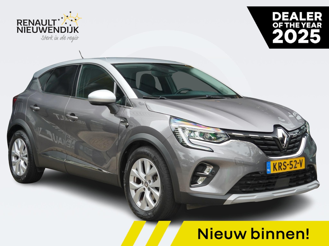 Renault Captur - 1.6 E-Tech Hybrid 145 Intens AUTOMAAT / CRUISE / CLIMATE / PDC / KEYLESS / APPLE CARPLAY / - AutoWereld.nl