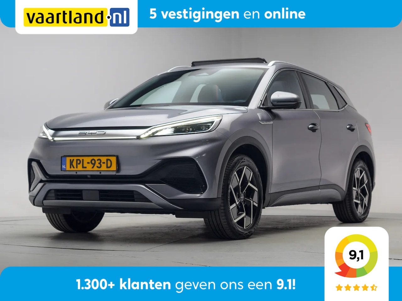 BYD Atto 3 - Design 60,48kWh [Pano Leer Apple/Android Ad. Cruise] - AutoWereld.nl