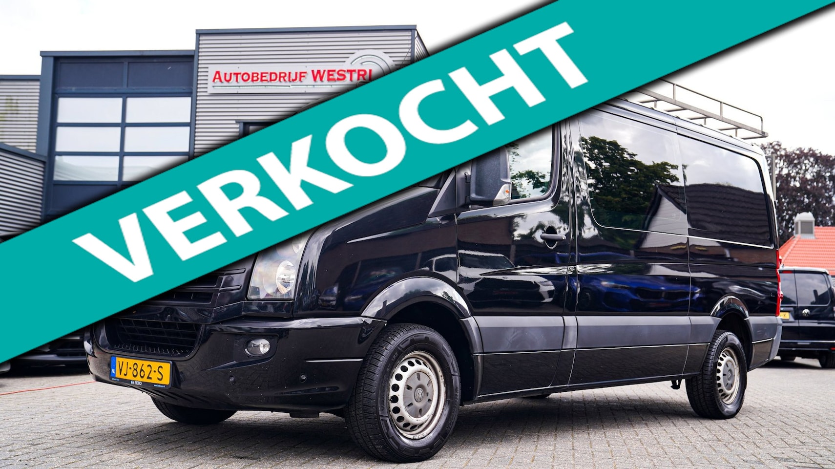 Volkswagen Crafter - 32 2.0 TDI L2H2 DC | Ladder | Navigatie | Bluetooth | 6 Zits | AC - AutoWereld.nl