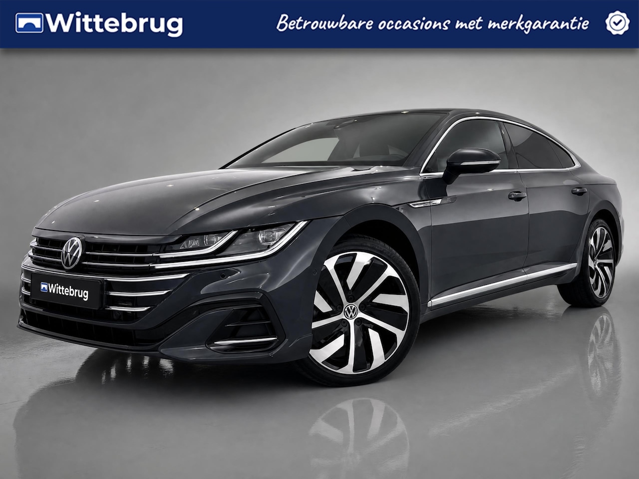 Volkswagen Arteon - 1.4 TSI eHybrid R-Line Business+ / Pano / Leder / 360 Camera / Parkeersensoren V+A / App c - AutoWereld.nl