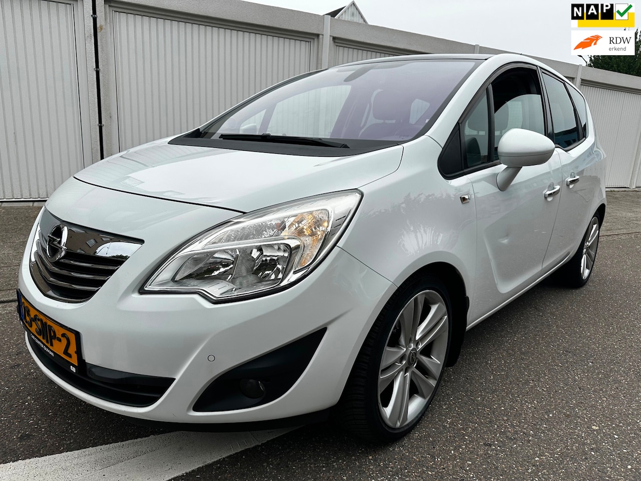 Opel Meriva - 1.4 Turbo Cosmo 1.4 Turbo Cosmo,panorama dark,nw apk - AutoWereld.nl