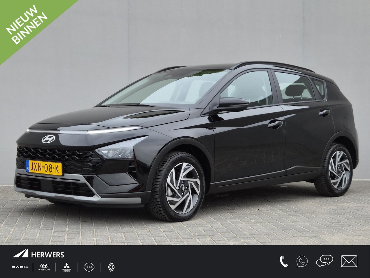Hyundai Bayon - 1.0 T-GDI Premium / Fabrieksgarantie tot 12-2029 / All season banden / Stuur- Stoel & Acht - AutoWereld.nl