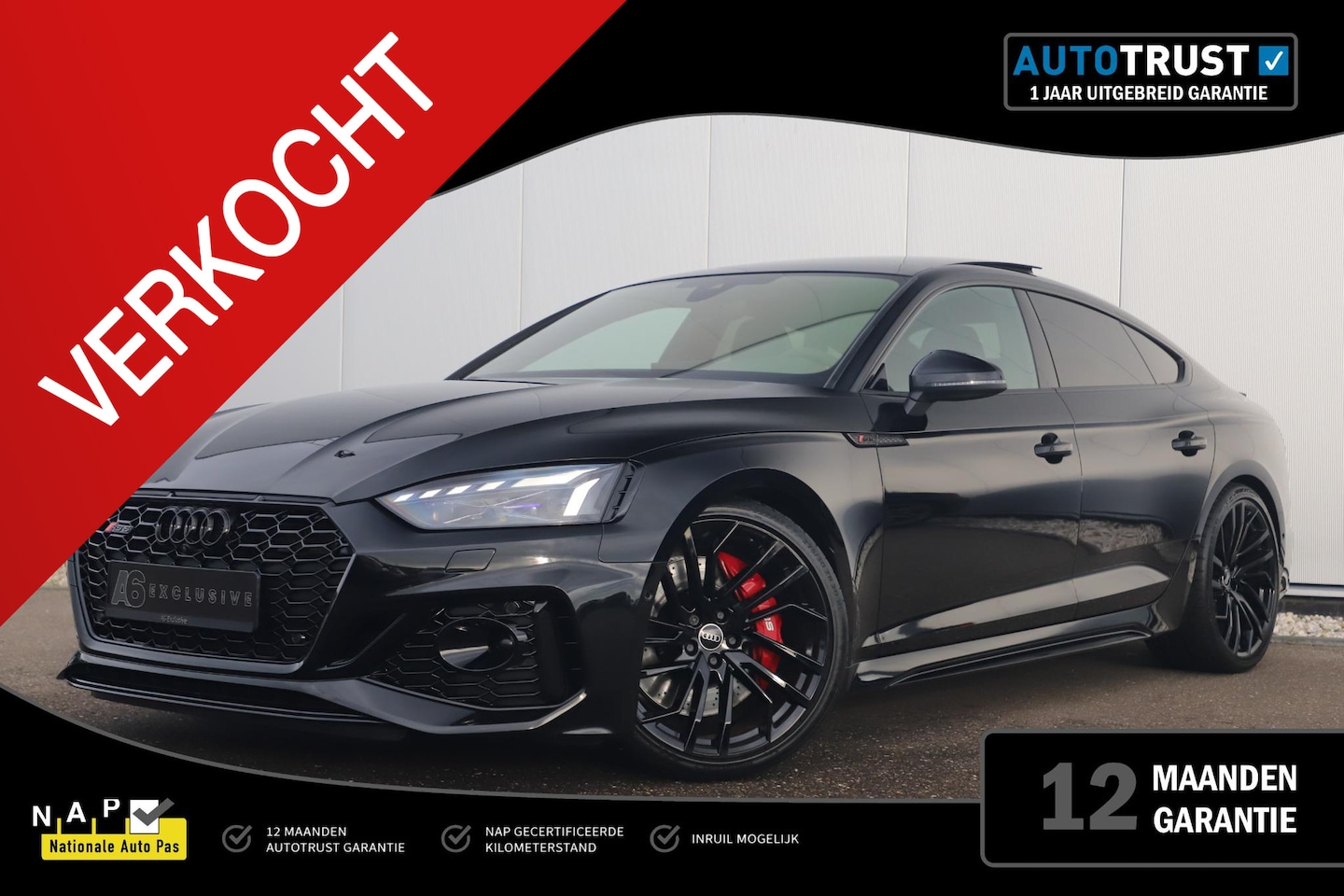 Audi RS5 - Sportback 2.9 TFSI RS 5 Quattro 450PK Perfect Uitgevoerd & Dealer Onderhouden! - AutoWereld.nl