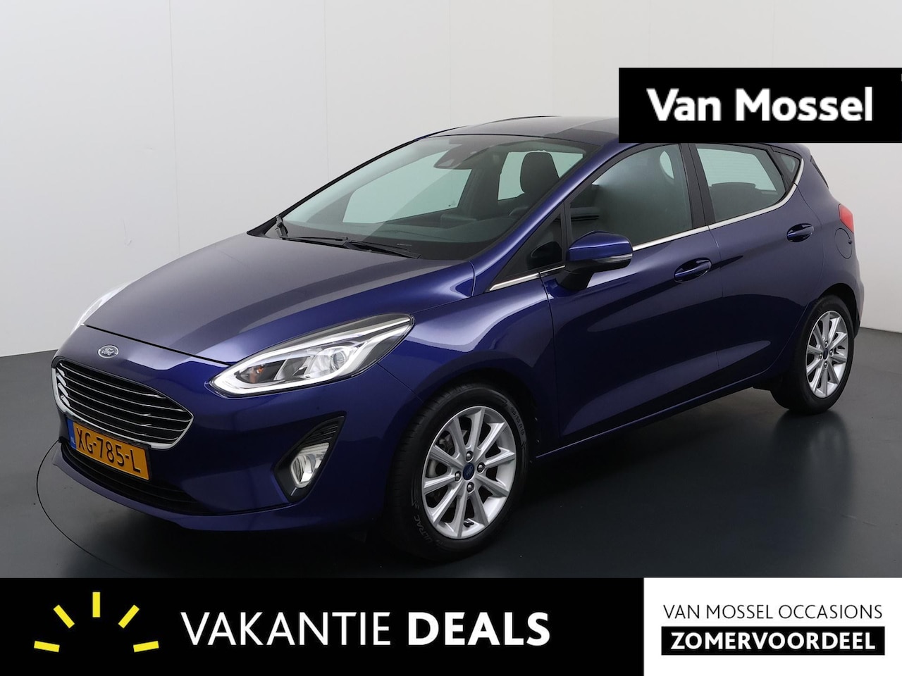 Ford Fiesta - 1.0 EcoBoost Titanium | LM velgen | Navigatie - AutoWereld.nl