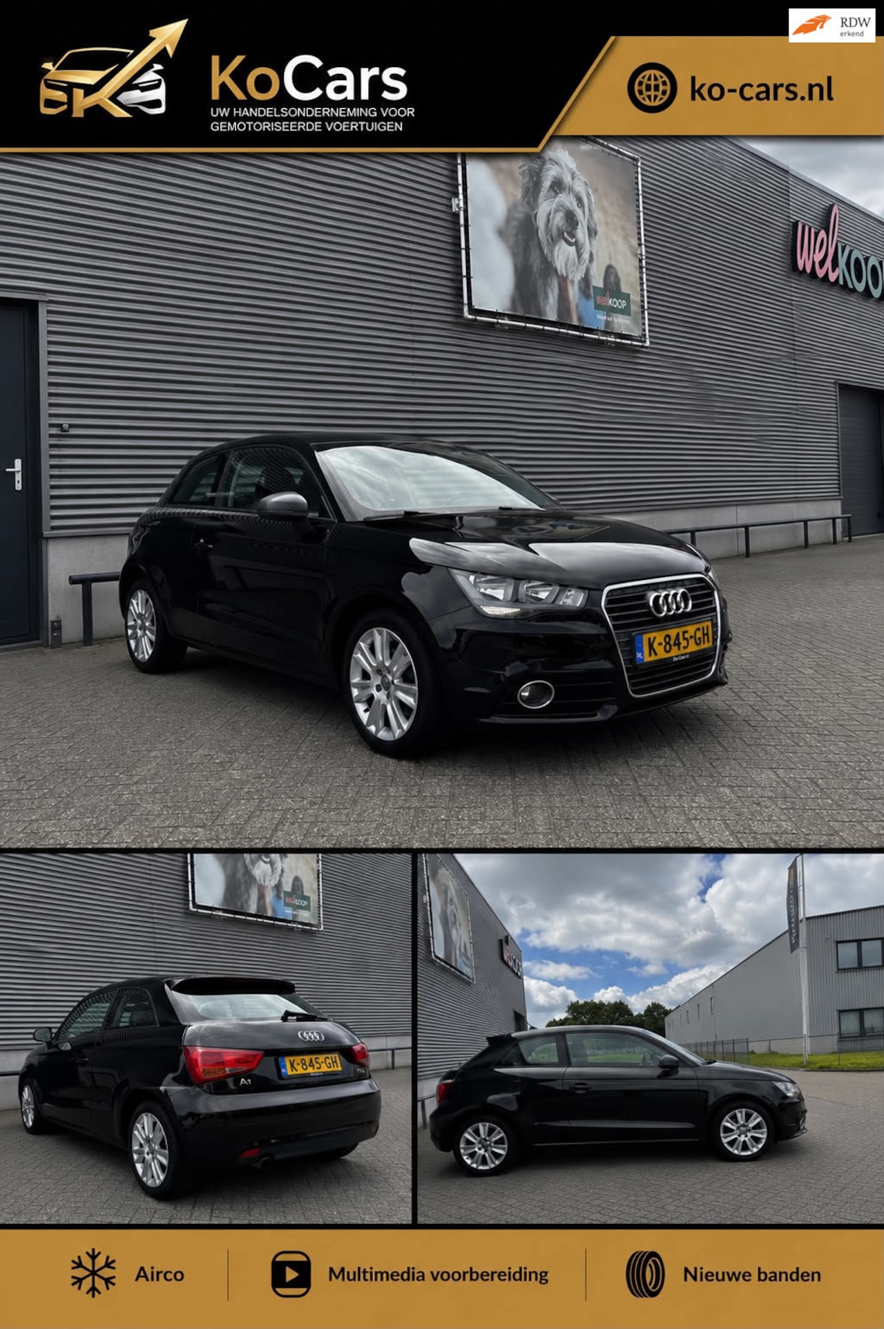 Audi A1 - / Apk / Airco / Distributie vv / Nieuwe banden - AutoWereld.nl