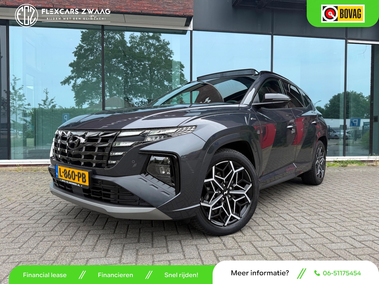 Hyundai Tucson - 1.6 T-GDI PHEV N Line Sky 4WD - Pano/Schuifdak - Navi - ORG.NL - AutoWereld.nl
