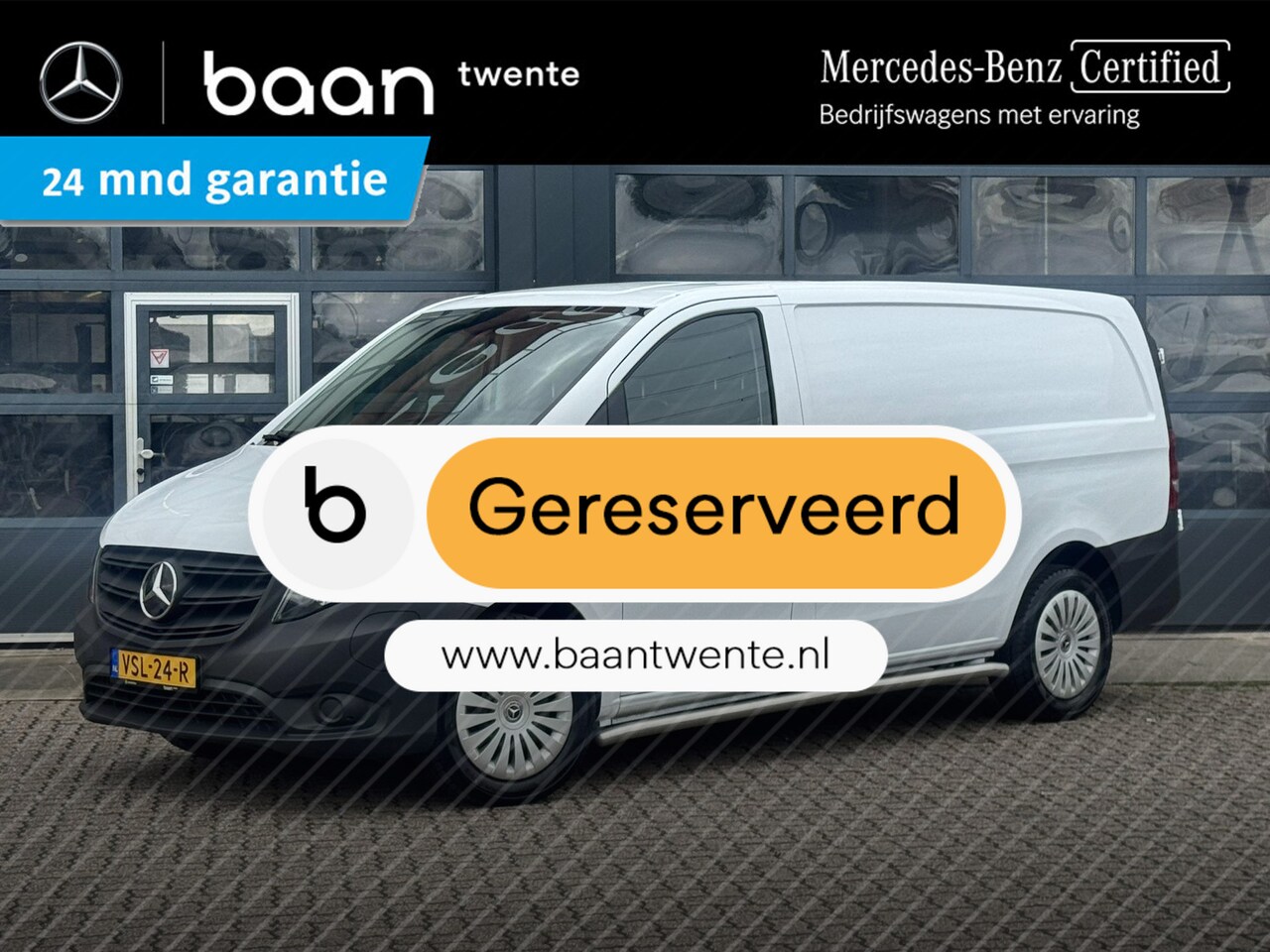 Mercedes-Benz eVito - L2 66 kWh | 286 WLTP | Camera | Cruise - AutoWereld.nl