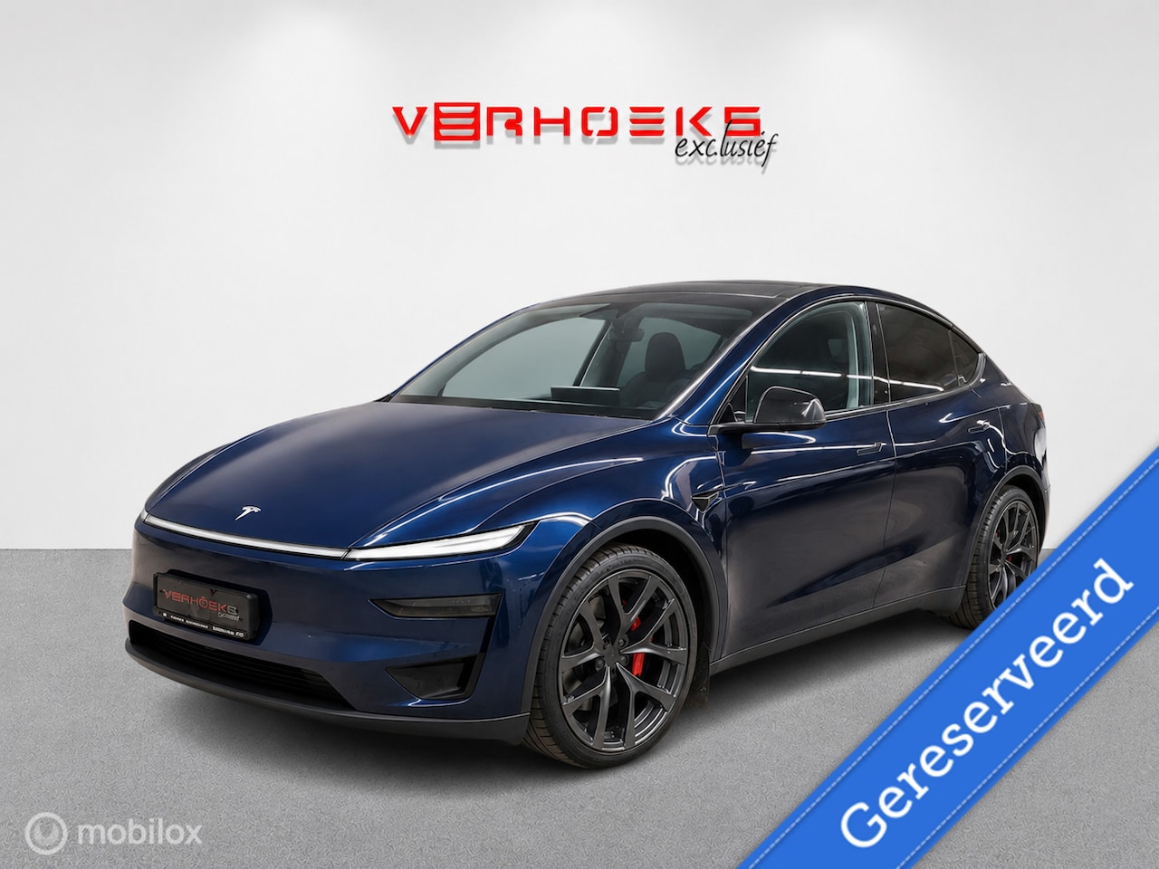 Tesla Model Y - Performance AWD 83 kWh| Marine Blue | Trekhaak - AutoWereld.nl