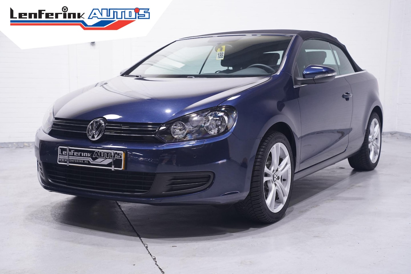 Volkswagen Golf Cabriolet - 1.4 TSI comfort navigatie climate-controle electr.pakket electr.kap koplampsproeiers PDC v - AutoWereld.nl