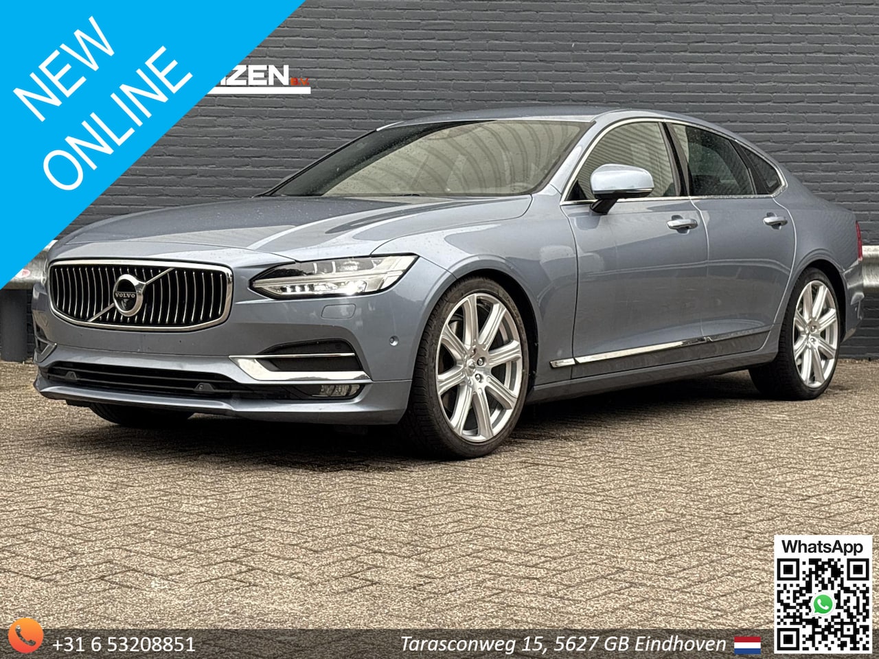 Volvo S90 - 2.0 D5 AWD Inscription Automaat | Leder | 360 Camera | - AutoWereld.nl