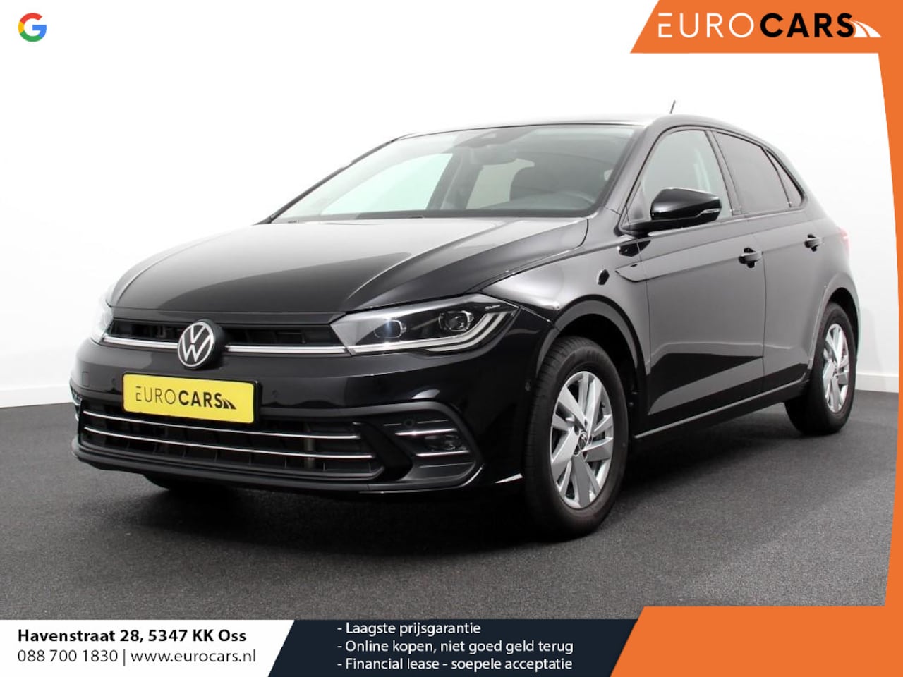 Volkswagen Polo - 1.0 TSI 110pk DSG Style Navigatie Apple Carplay/ Android Auto Parkeersensoren Adaptive Cru - AutoWereld.nl