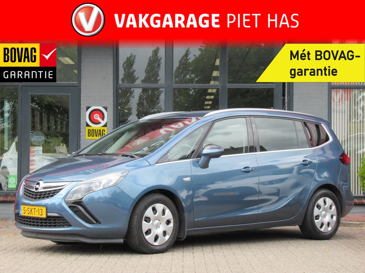 Opel Zafira Tourer - 1.4 Edition 7p. | Clima-Airco | Bluetooth | Trekhaak | Incl. Garantie | LED Dagrijverlicht - AutoWereld.nl