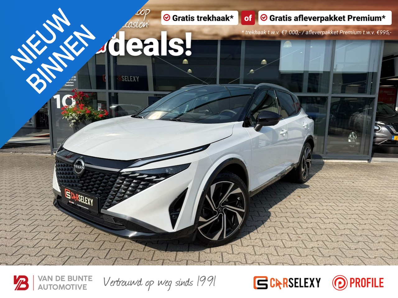 Nissan Qashqai - 1.3 MHEV Xtronic Tekna Plus *Panoramadak & ACC* - AutoWereld.nl