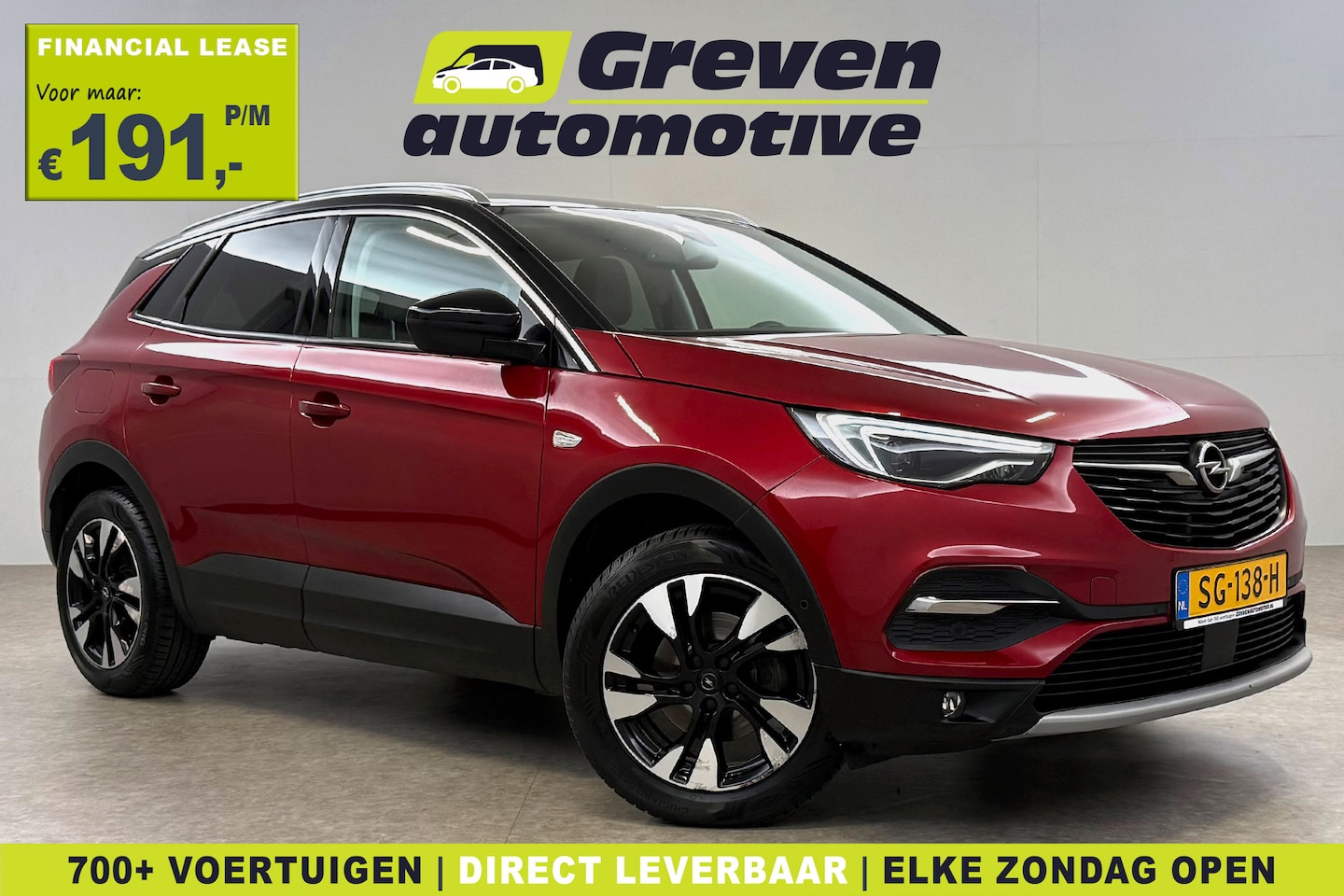 Opel Grandland X - 1.2 Turbo Business Executive | Cruise | Carplay | Trekhaak | Clima | Navi | NAP - AutoWereld.nl