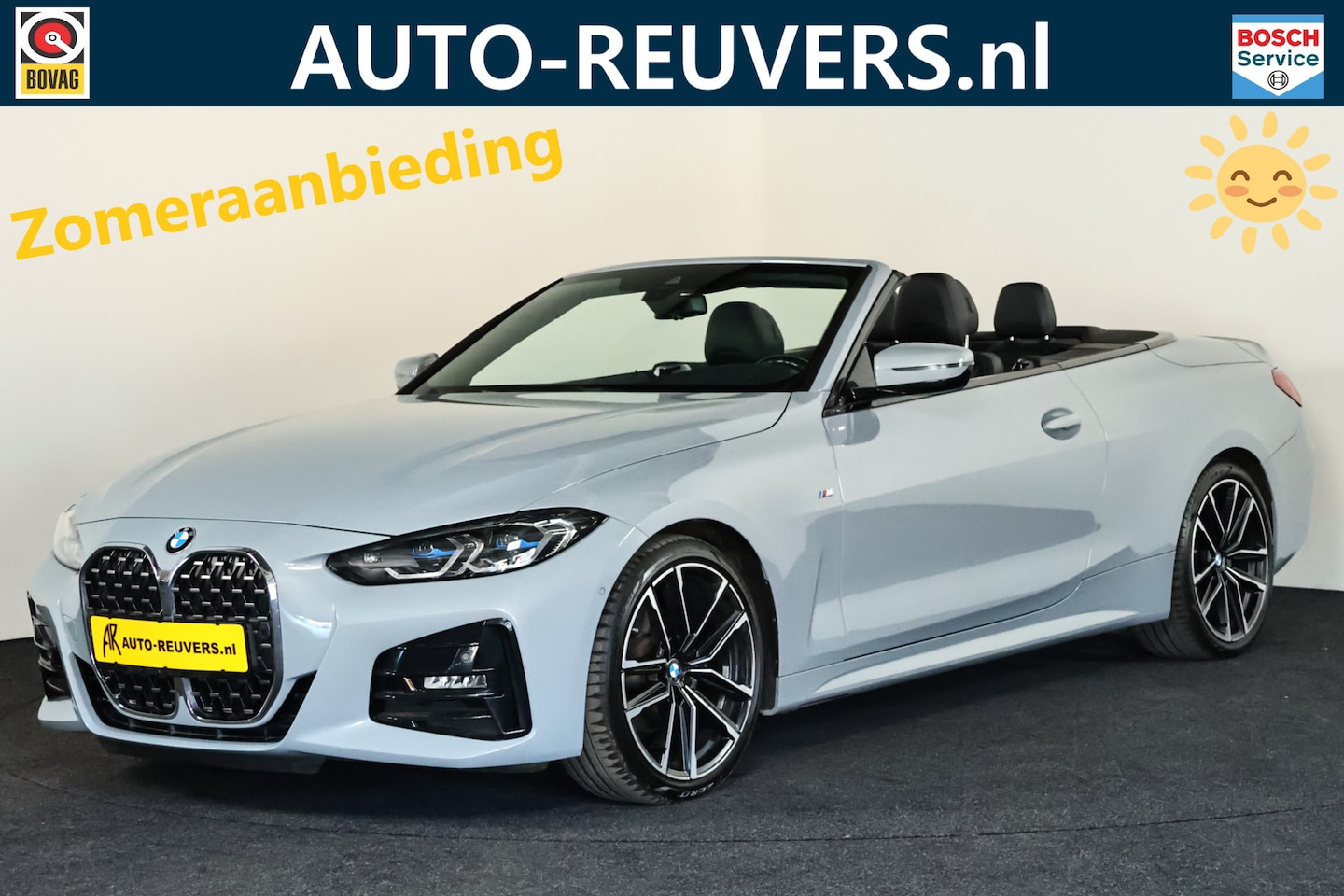BMW 4-serie Cabrio - 420i M-Sport / Laser-LED / Harmankardon / Leder - AutoWereld.nl