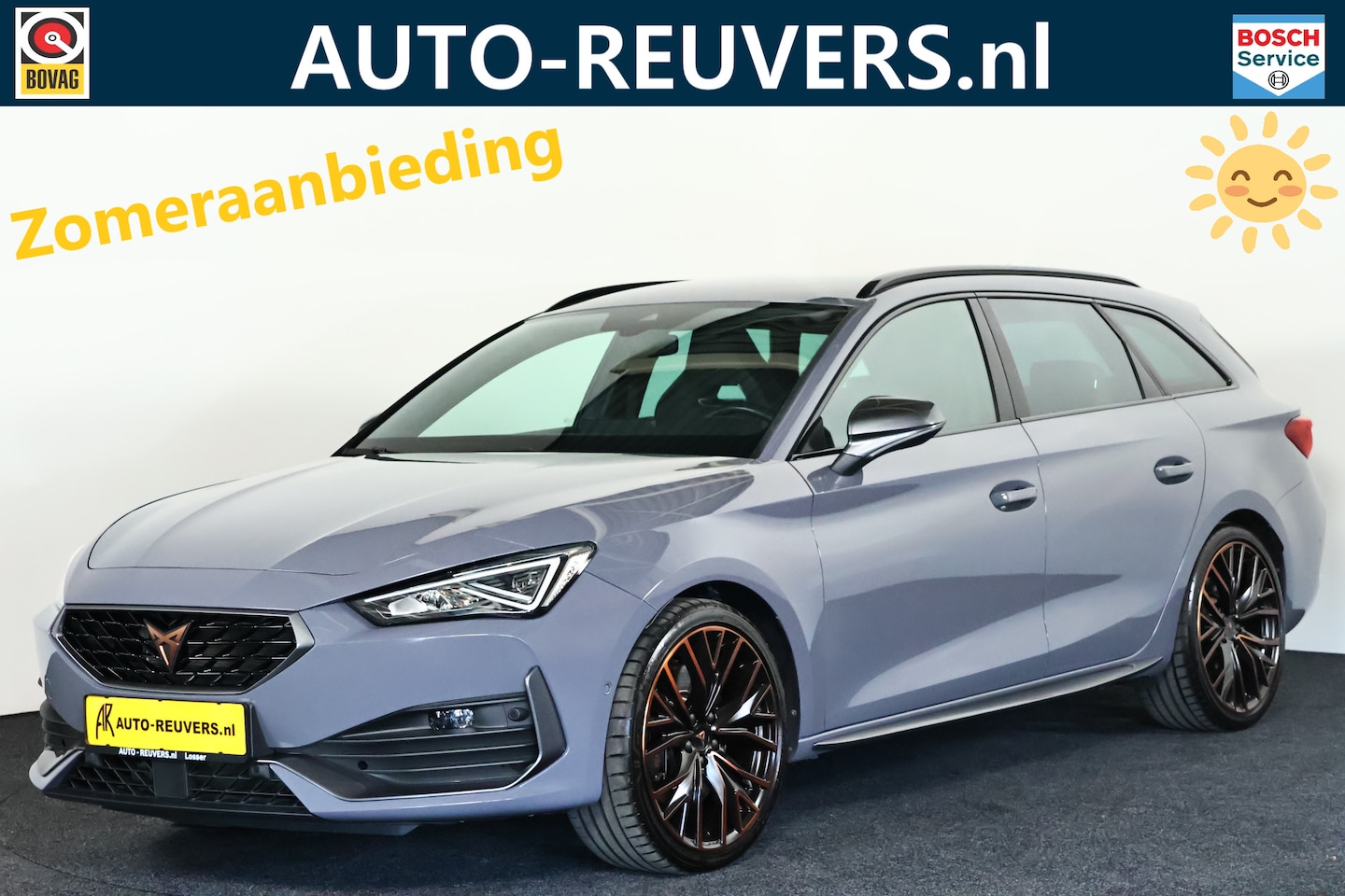 CUPRA Leon Sportstourer - 2.0 TSI Copper Edition 245pk / Leder / CarPlay / Travelassist / Memory - AutoWereld.nl
