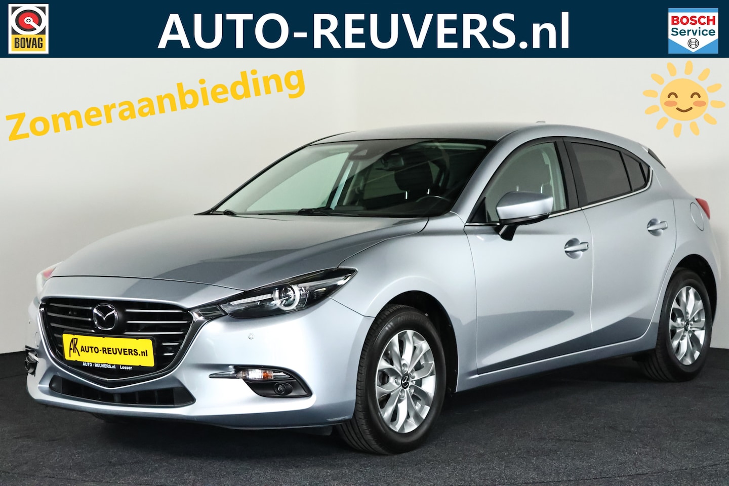 Mazda 3 - 2.0 SkyActiv-G 120 GT-M / Navi / LED / Clima / Cruisecontrol - AutoWereld.nl