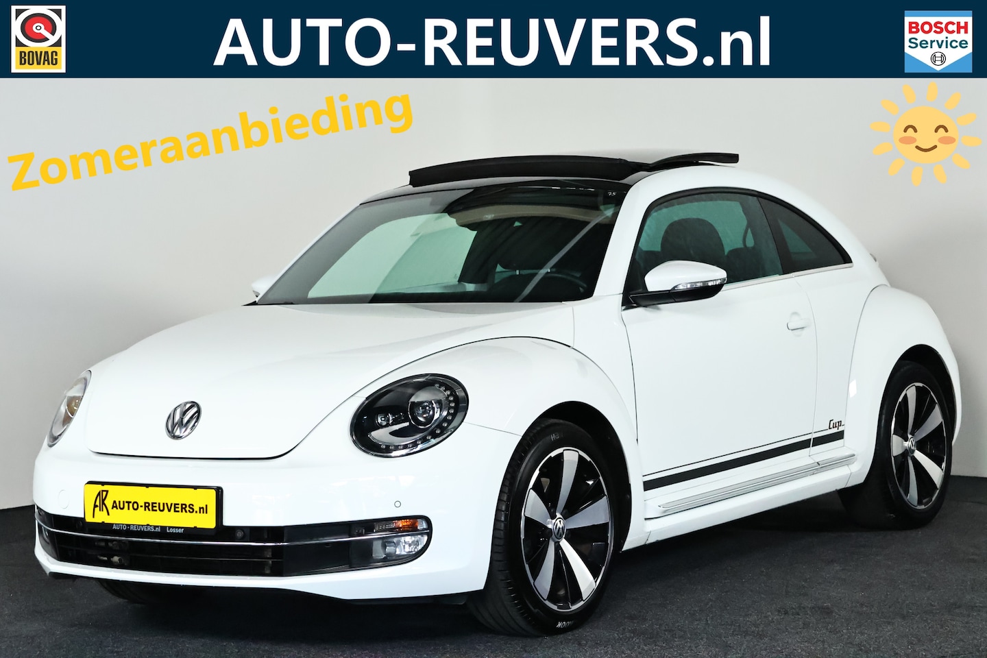 Volkswagen Beetle - 1.4 TSI CUP Edition / Opendak / Xenon / Cruisecontrol / Navi - AutoWereld.nl