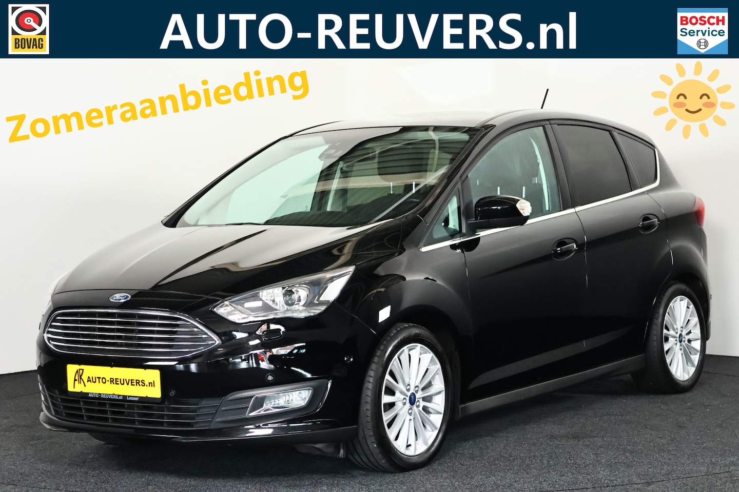 Ford C-Max - 1.0 Titanium / Panorama / Navi / CarPlay / Cam - AutoWereld.nl