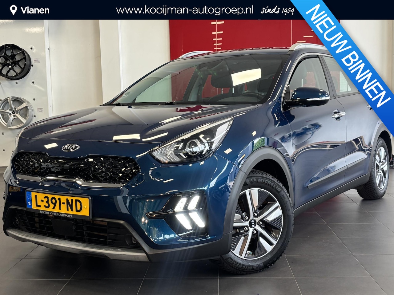 Kia Niro - 1.6 GDi Hybrid DynamicLine 1.6 GDi Hybrid DynamicLine - AutoWereld.nl