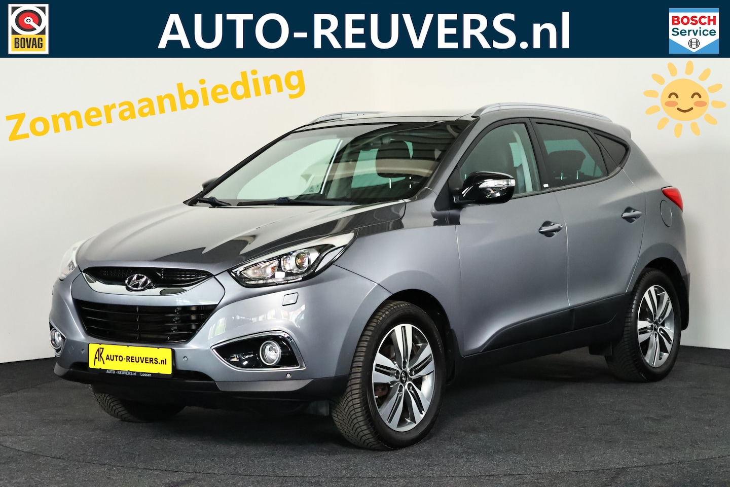 Hyundai ix35 - 2.0 CRDi 4WD Style / Opendak / Leder / Navi / Camera - AutoWereld.nl
