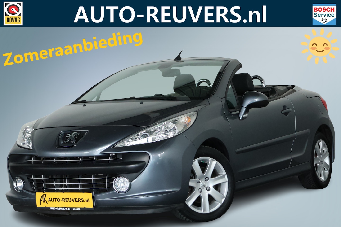 Peugeot 207 CC - 1.6-16V T Sport / Leder / Opendak / Clima / Stoelverwarming - AutoWereld.nl