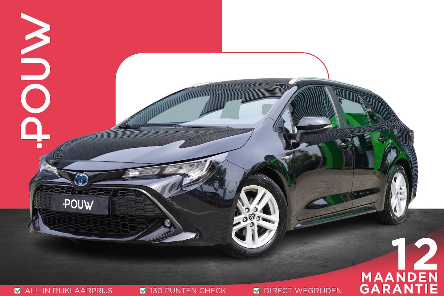 Toyota Corolla Touring Sports - 1.8 Hybrid 122pk Automaat Active | Navigatie | Trekhaak | Camera | Adaptive Cruise | Stoel - AutoWereld.nl