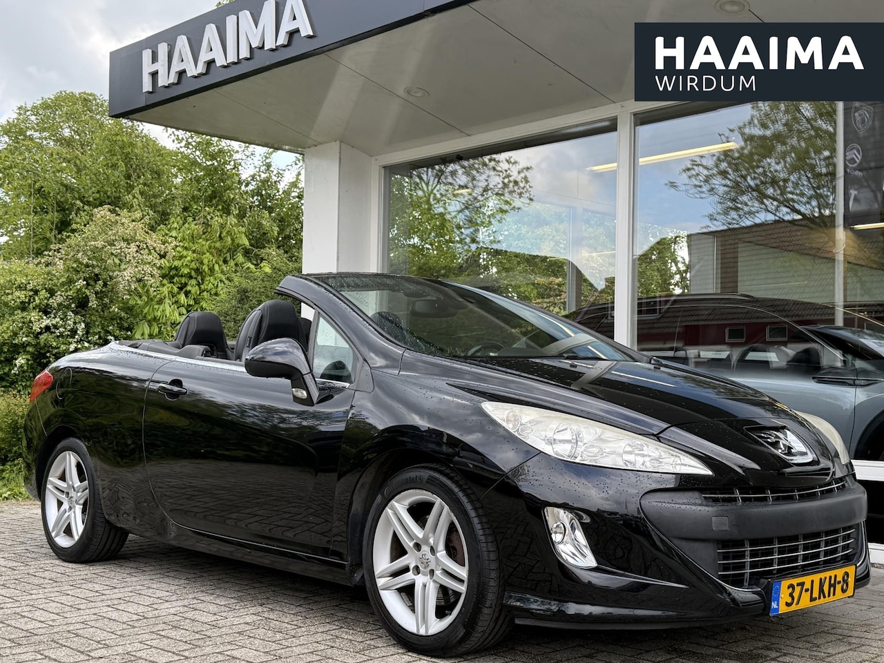 Peugeot 308 CC - 1.6 THP Noir & Blanc | Climate & Cruise Control | Lederen Bekleding | Stoel & Nek Verwarmi - AutoWereld.nl