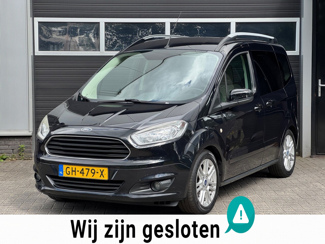 Ford Tourneo Courier - 1.0 Titanium Navi, Cruise, Airco, Camera, Stoelverwarming, NAP - AutoWereld.nl