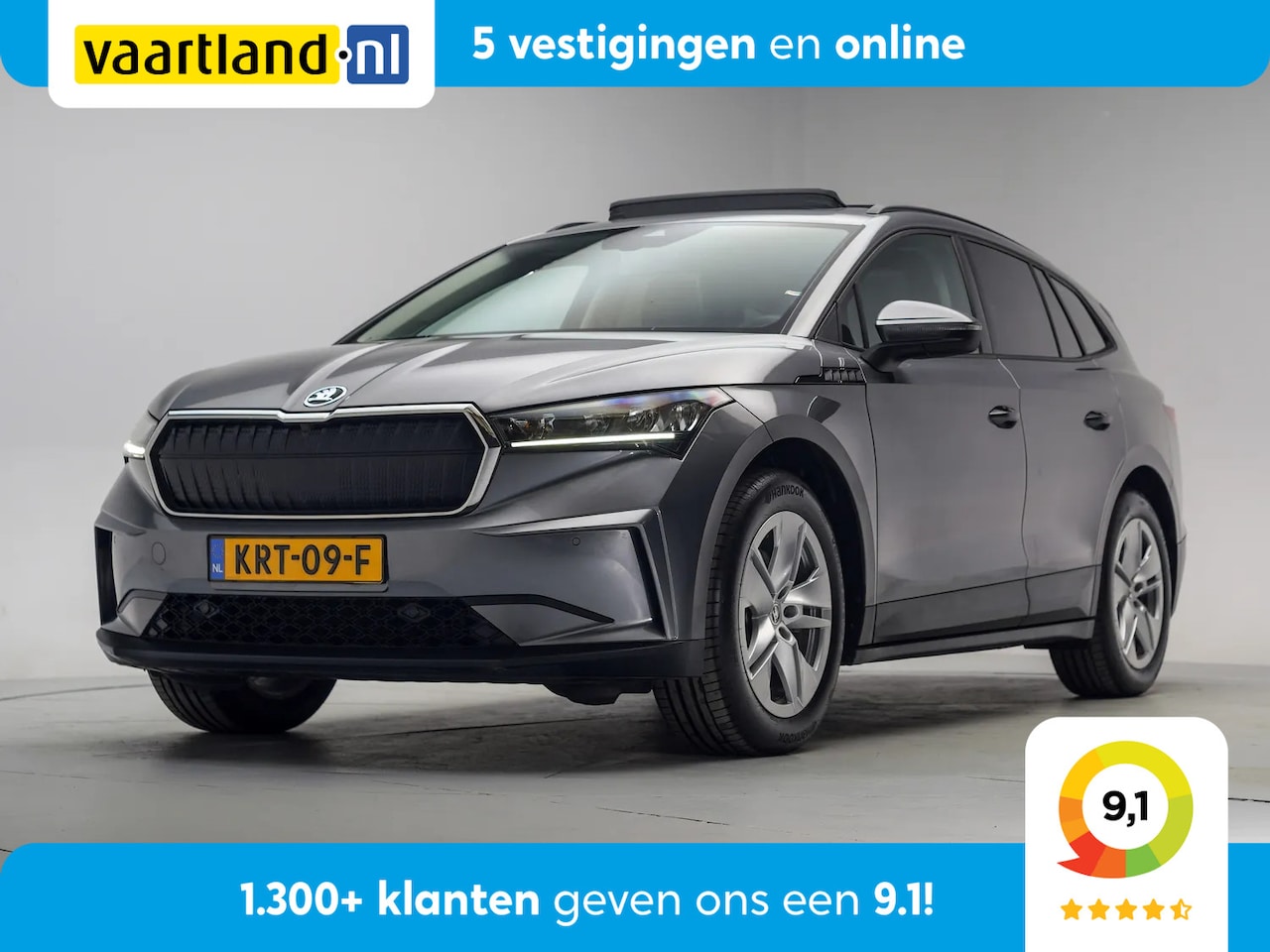 Skoda Enyaq iV - 60 Comfort Plus [ Panoramadak Camera Trekhaak ] - AutoWereld.nl