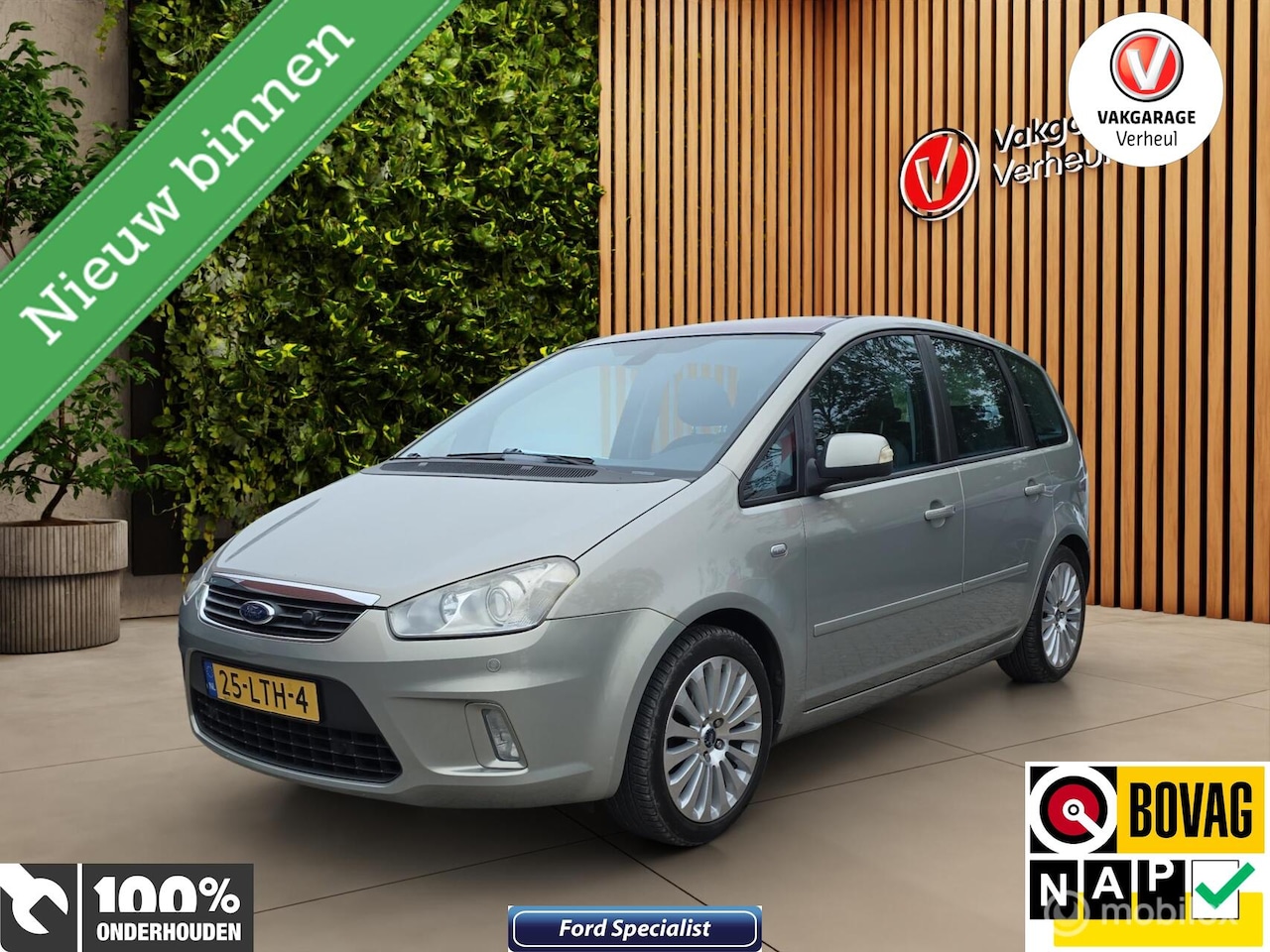 Ford C-Max - 1.8-16V Titanium|125Pk|Trekhaak|Boekjes|Nap - AutoWereld.nl