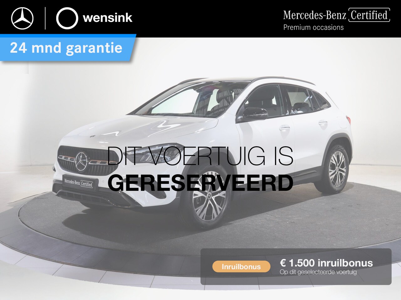 Mercedes-Benz GLA-Klasse - 250 e Star Edition Luxury Line | Night | Panoramadak | Trekhaak | Stoelverwarming | Widesc - AutoWereld.nl