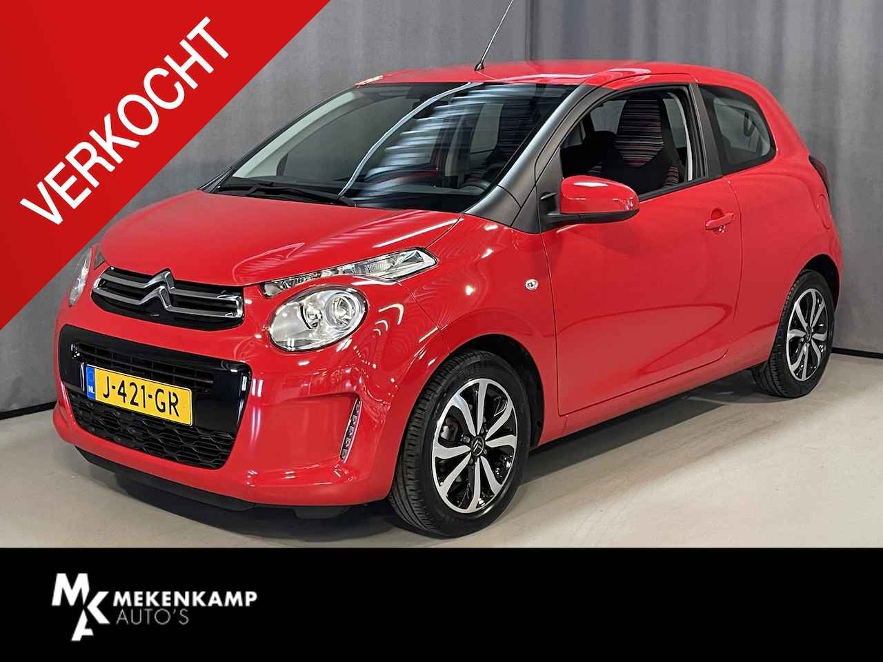 Citroën C1 - 1.0 VTi Shine 15"/Camera/Airco/Apple Carplay & Android Auto/Bluetooth - AutoWereld.nl
