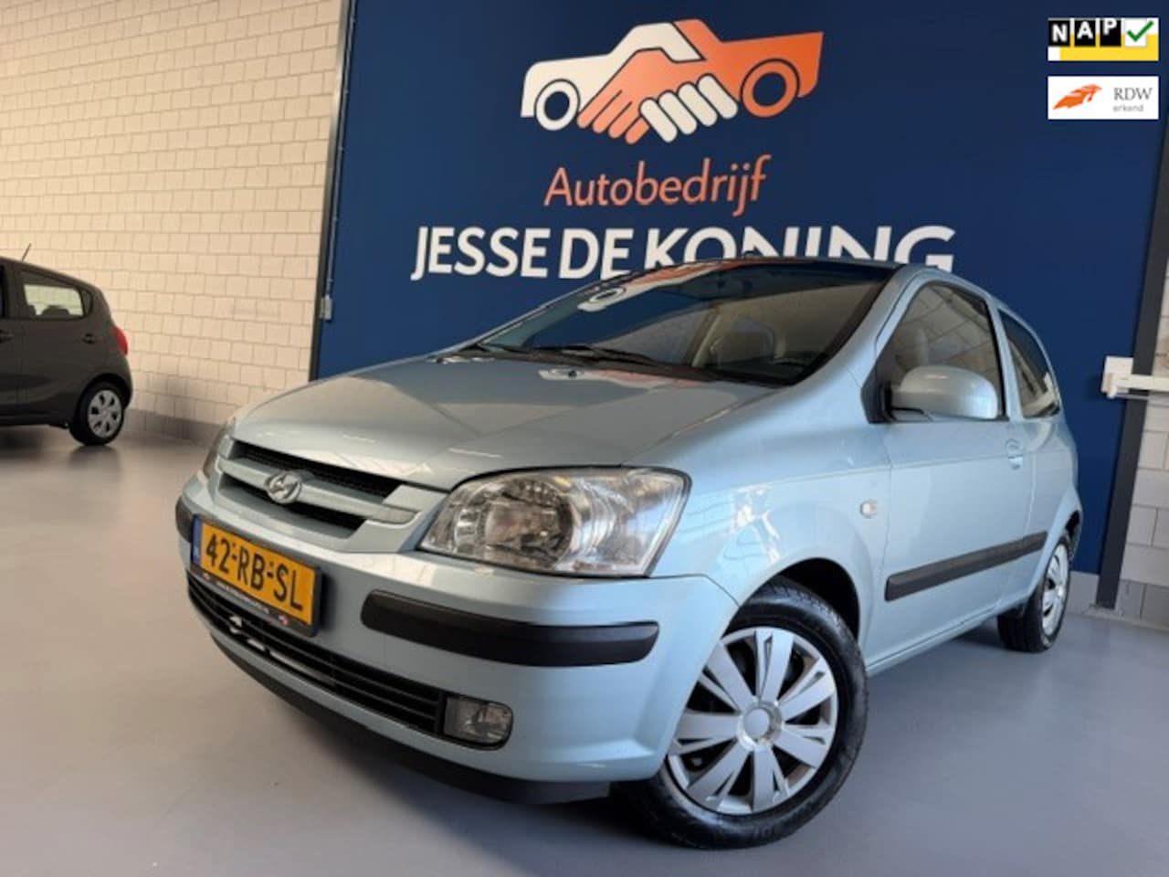 Hyundai Getz - 1.3i GLS automaat / bj.2005 / kleur: grijs / NAP met 167095 km.en APK tot 07/2027 / elektr - AutoWereld.nl