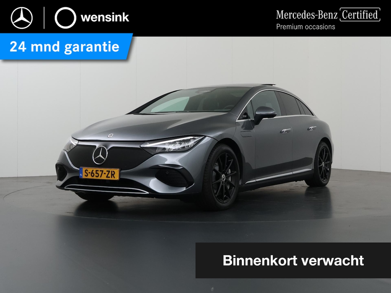 Mercedes-Benz EQE - 300 Business Line 89 kWh | Panoramadak | Stoelverwarming | Apple carplay | - AutoWereld.nl