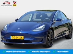 Tesla Model 3 - Performance AWD 75 kWh SOH 87, 4% / Autopilot / 463 PK / Performance / 20'' LMV / Panorama