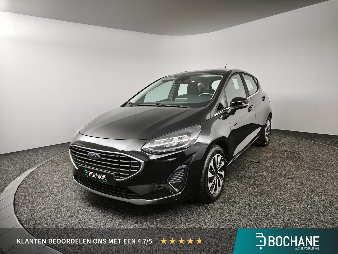 Ford Fiesta - 1.0 EcoBoost Hybrid Titanium | Navigatie | Climate Control | Cruise Control | - AutoWereld.nl