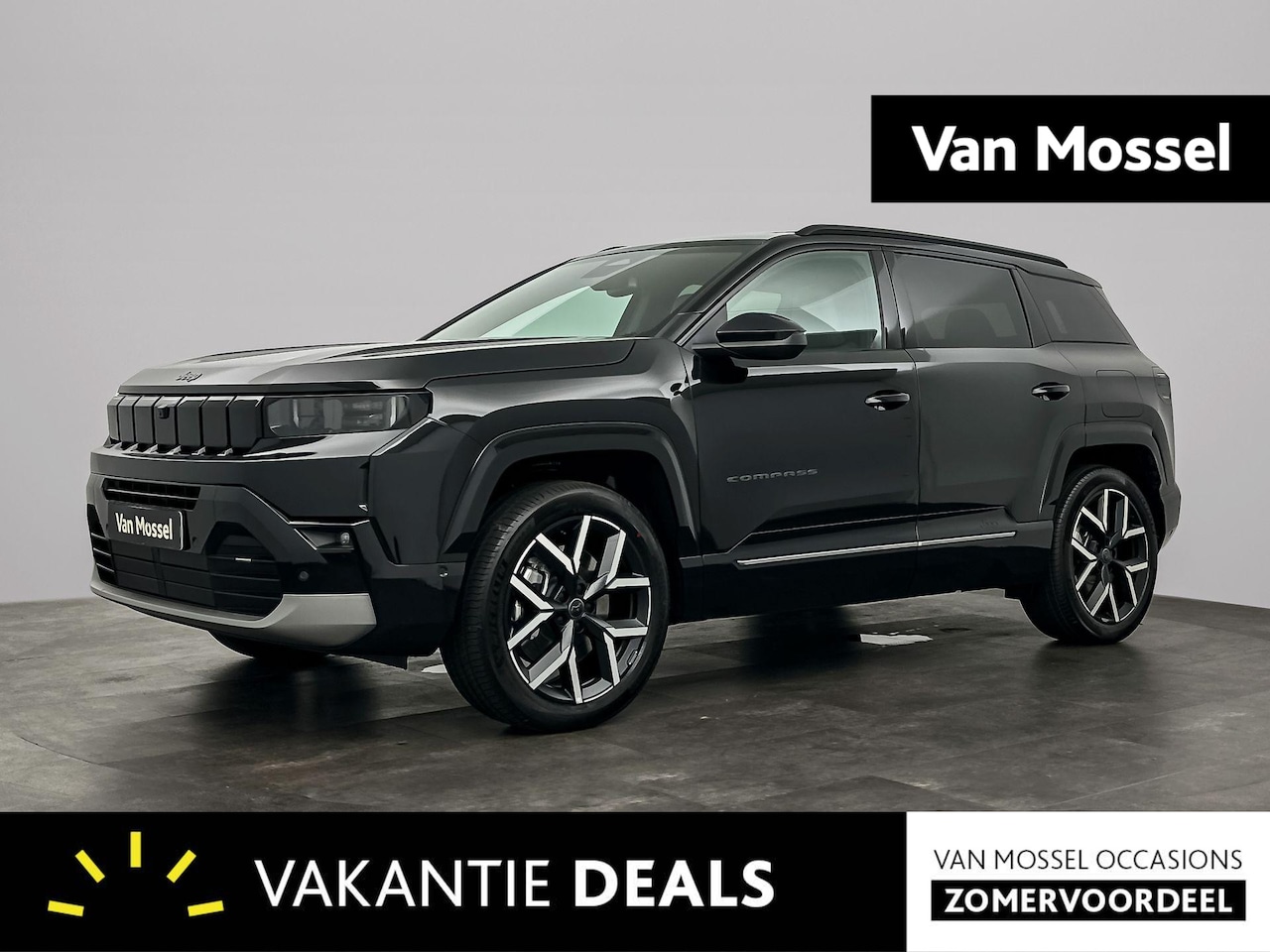 Jeep Compass - 1.6 e-Hybrid Plug-In First Edition | Navigatie | Stoel & Stuur Verwarming | PANO | 360 gra - AutoWereld.nl