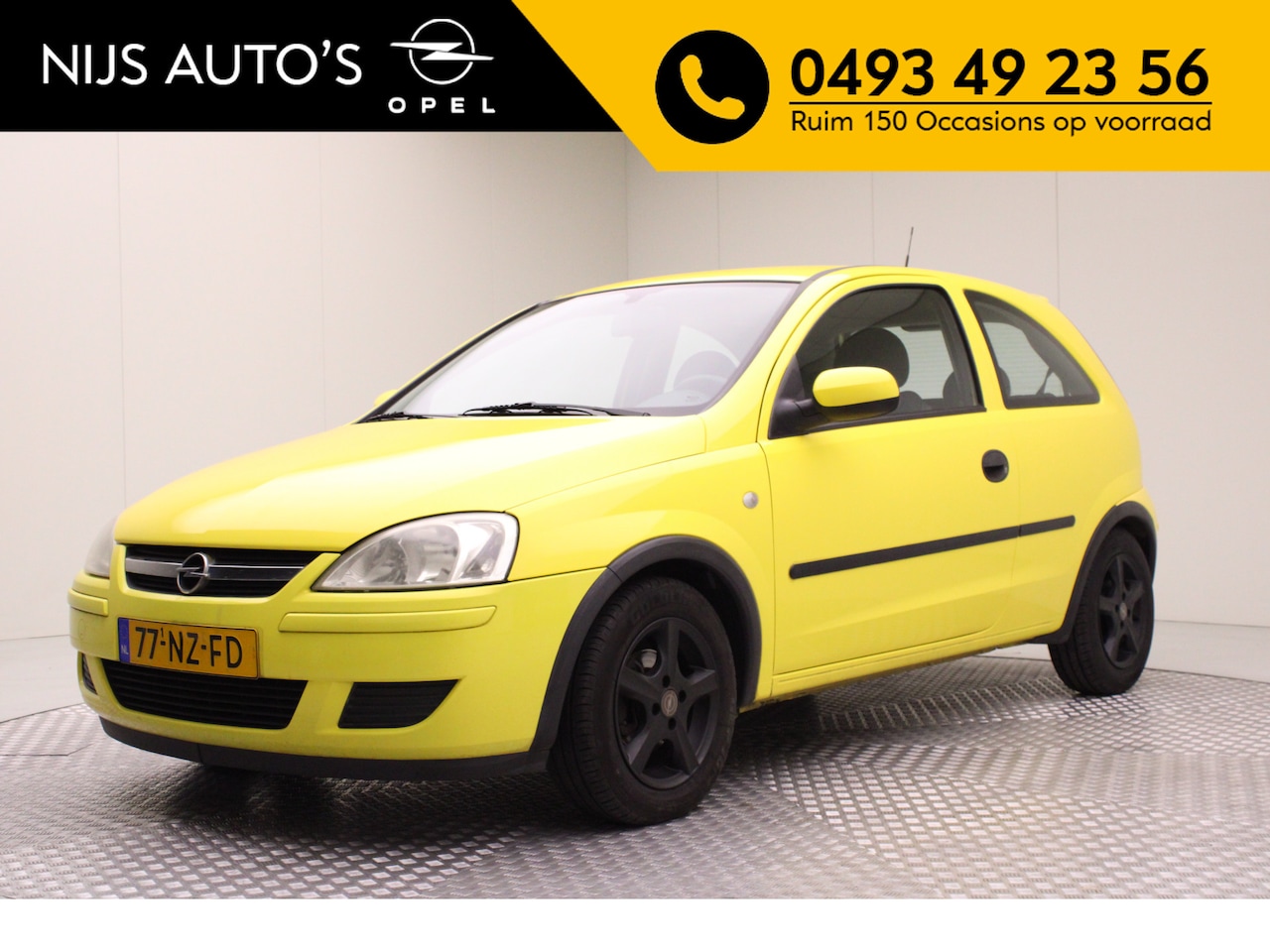 Opel Corsa - 1.2-16V Enjoy | trekhaak | airco | radio cd | centrale deurvergrendeling met afstandsbedie - AutoWereld.nl