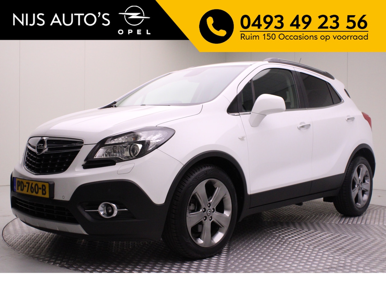 Opel Mokka - 1.4 T Edition | trekhaak | climate control | pdc v/a + camera | spiegels electr. inklapbaa - AutoWereld.nl