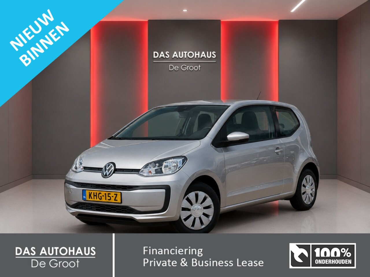 Volkswagen Up! - 1.0 BMT 65pk Move up! | Airco | Camera | Cruise | PDC - AutoWereld.nl
