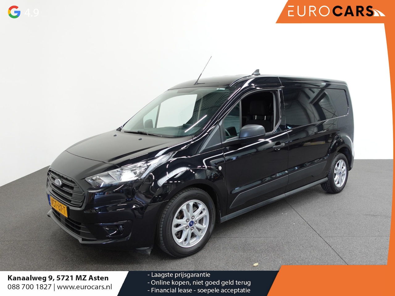 Ford Transit Connect - 1.5 EcoBlue Automaat L2 Trend Navigatie Airco Parkeer sensoren Cruise Control 3Zits Camera - AutoWereld.nl
