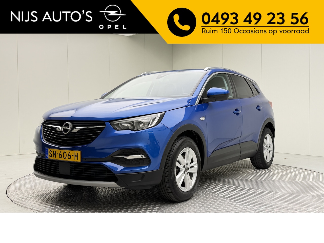 Opel Grandland X - 1.6 CDTi Business Executive | trekhaak | navi | elect. achterklep | pdc achter | keyless | - AutoWereld.nl