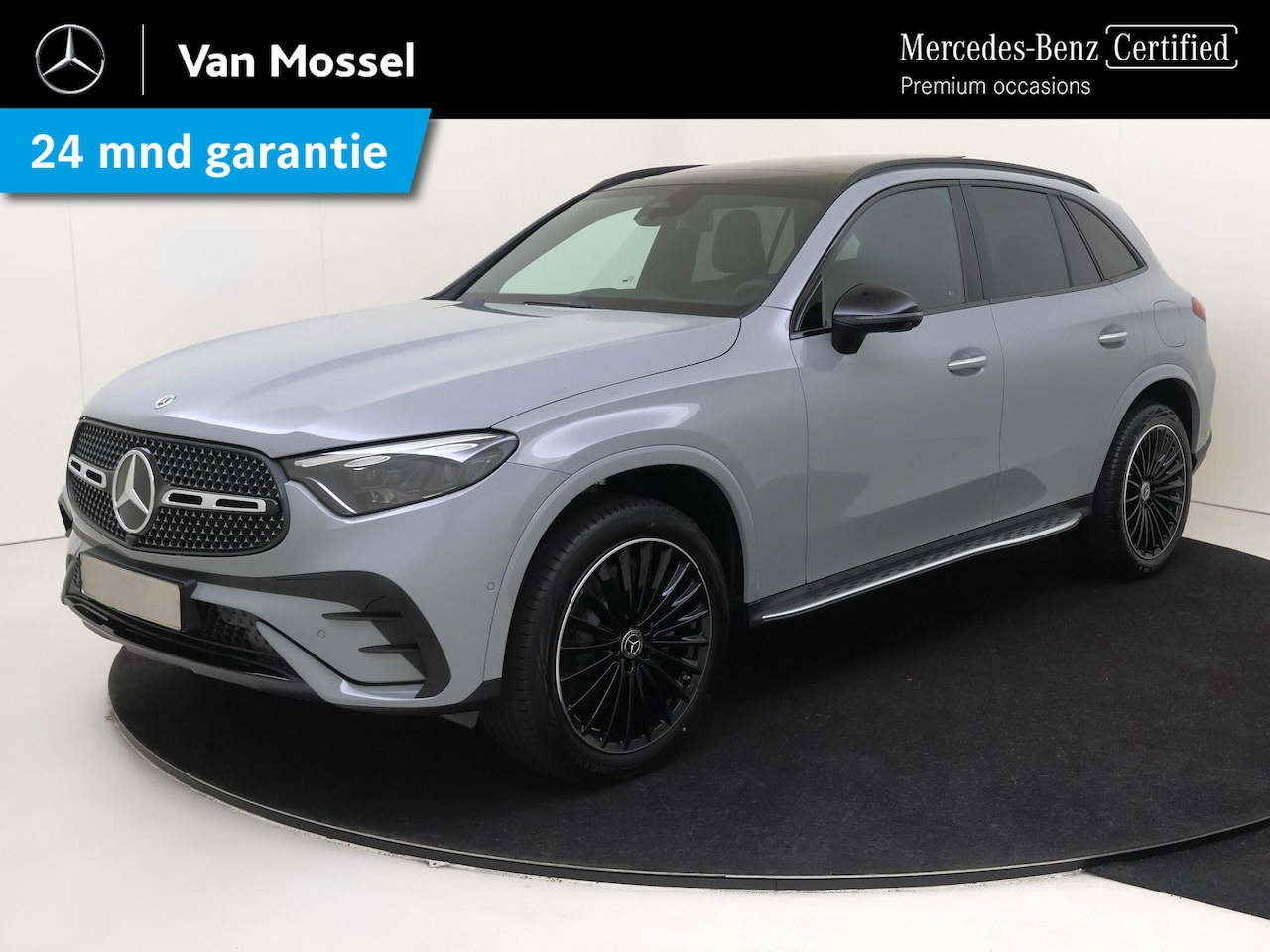 Mercedes-Benz GLC-klasse - 300e 4MATIC Sport Edition Premium Plus Alpine Grey /Memory-Stoelen / Panoramadak /Burmeste - AutoWereld.nl