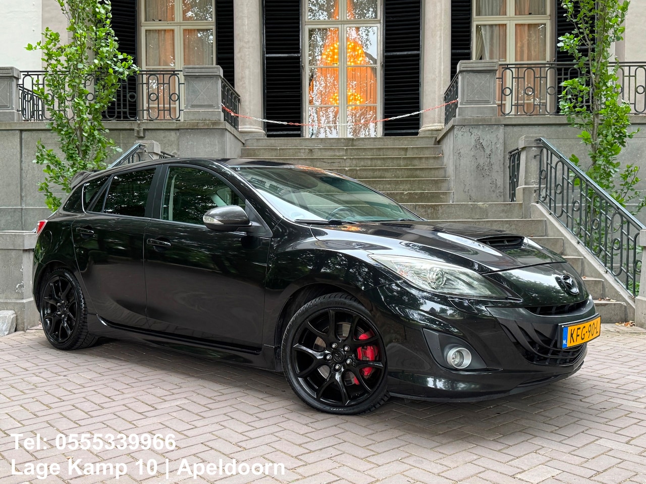 Mazda 3 - 2.3 DiSi Turbo MPS 260Pk Xenon Navi Leder Climate Cruise Ctr Stoelverwarming Nw Apk - AutoWereld.nl